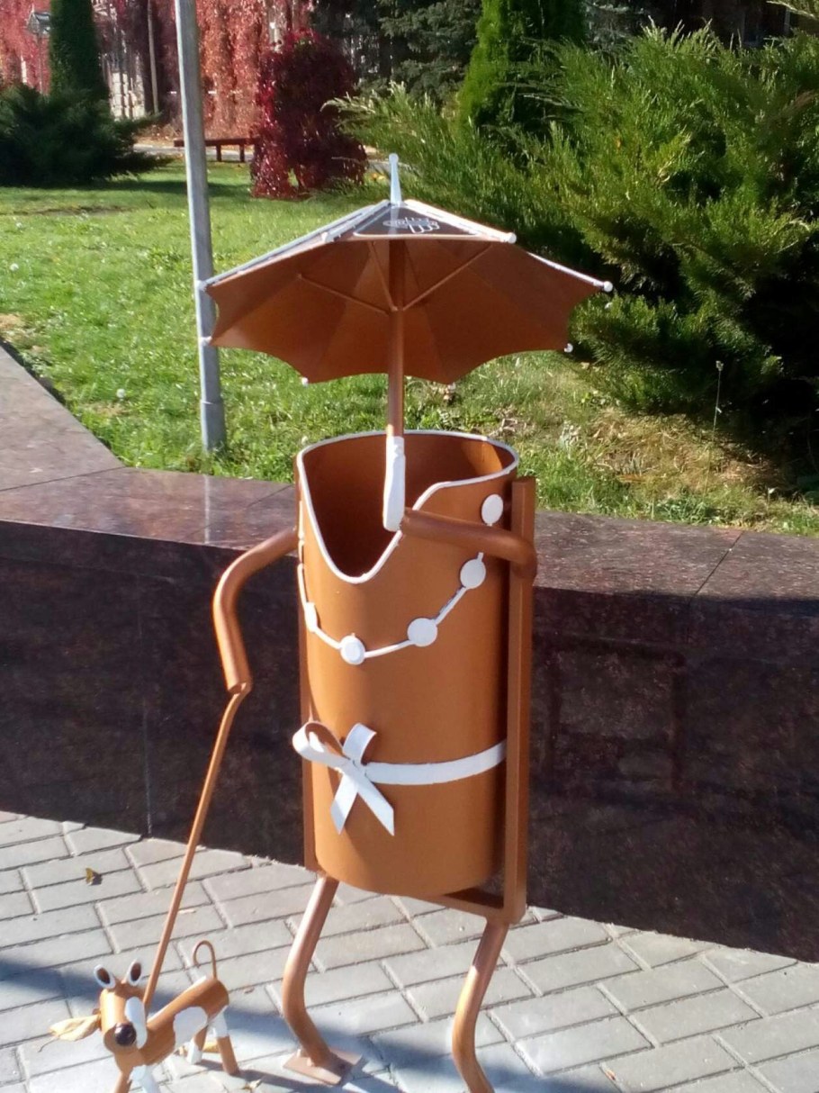 Необычные урны для мусора