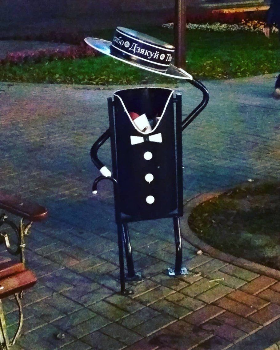 Необычные урны для мусора