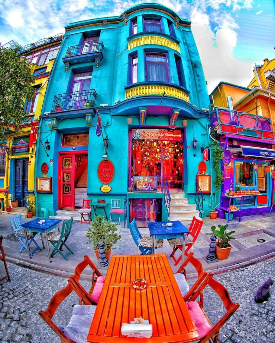 Цветные дома