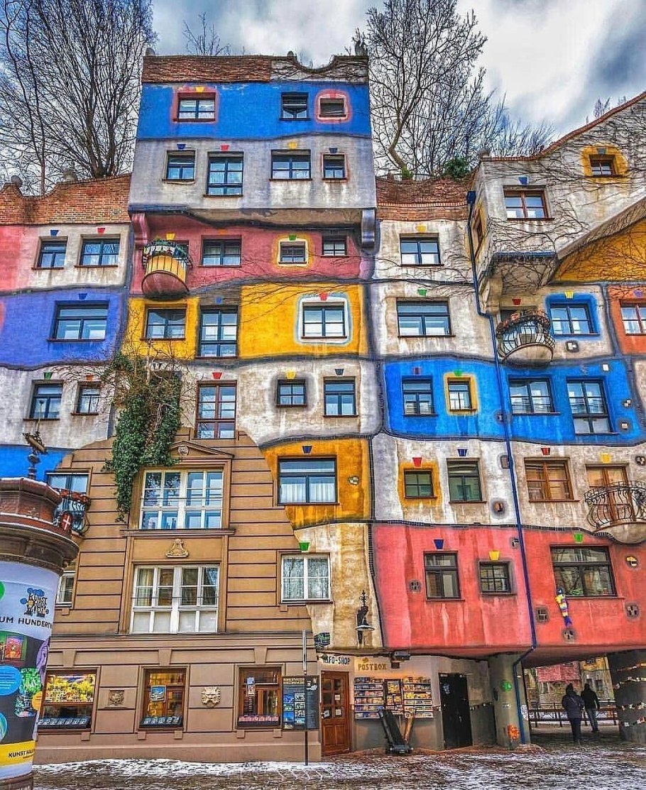 Вена Архитектор Хундертвассер