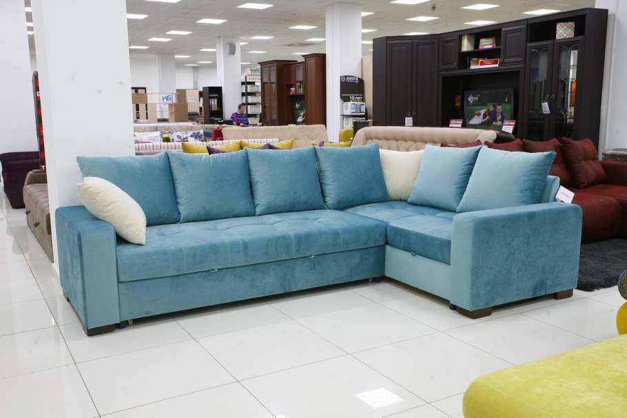 Диван Тейлор лазурит