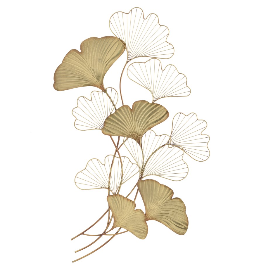 Декор настенный золотистый