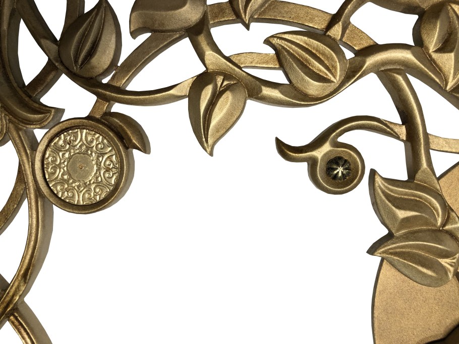 Зеркало декоративное 96.5см Garda Decor солнце 37sm-1933