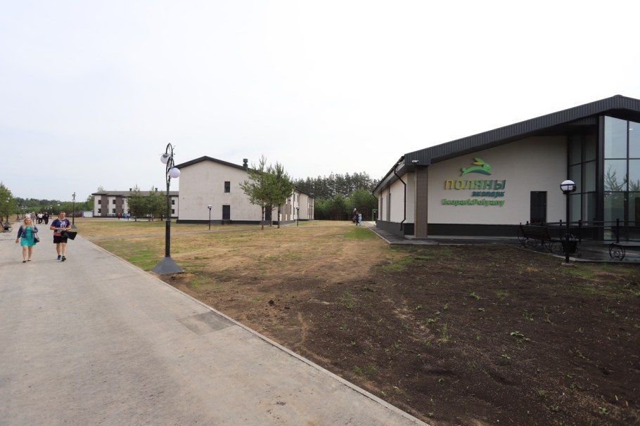 Экопарк Поляны карта