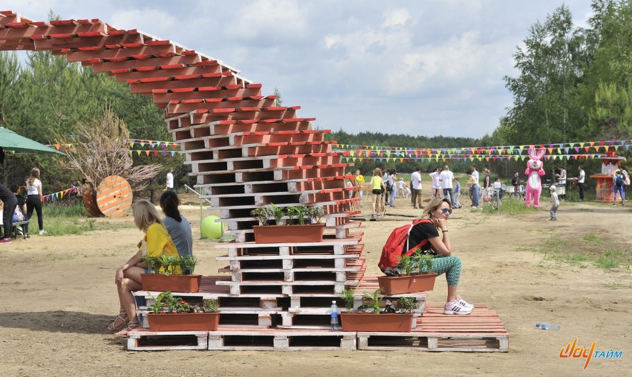 Бассейн в парке Толстого в Химках