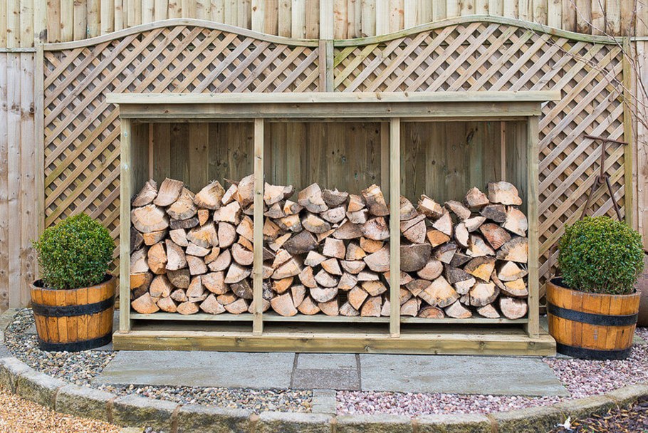 Гараж сарай дровяник