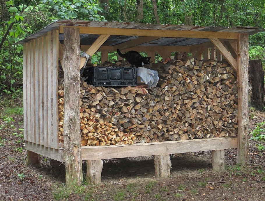 Навес дровяник