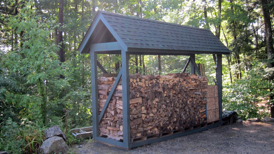 Крыша для дровницы