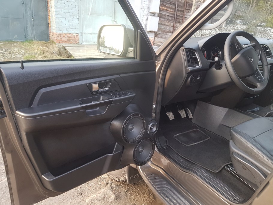 Акустические подиумы УАЗ Патриот 2014г