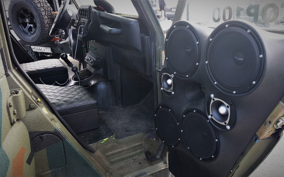 Подиумы на УАЗ Патриот 2007