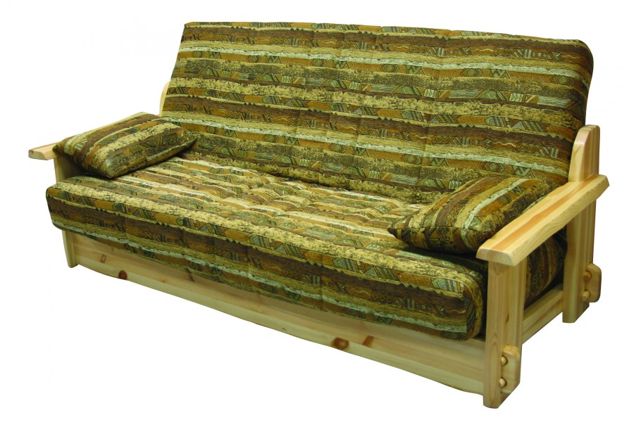 Диван кровать Скандинавия 3-местный из сосны