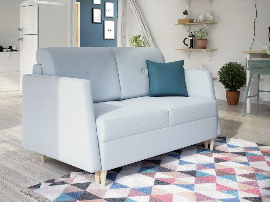 Диван выдвижной в скандинавском стиле