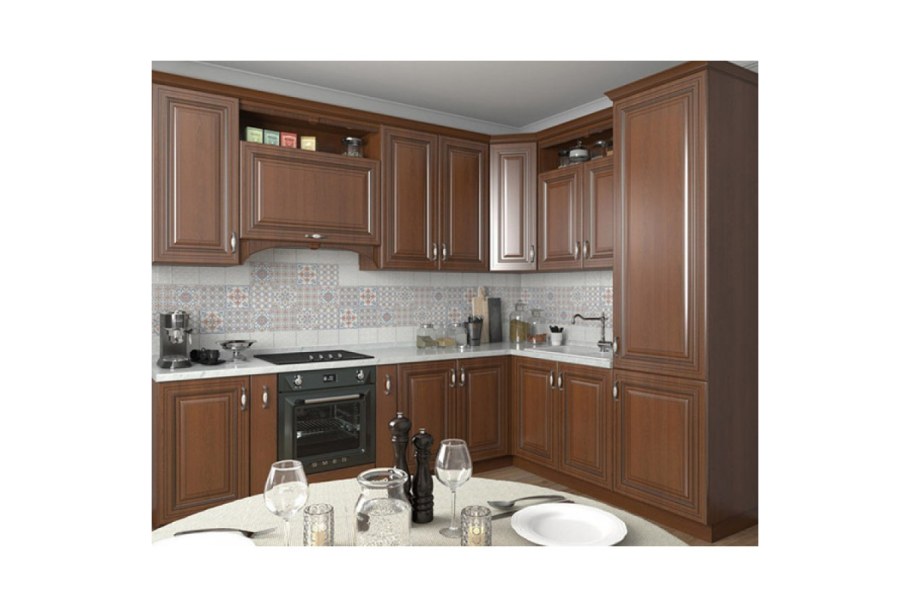 Кухня классика угловая