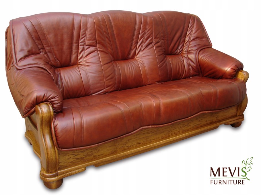 Диван из натуральной кожи