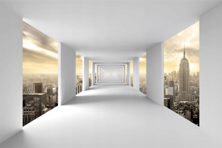 Фотообои 3d New York tonnel