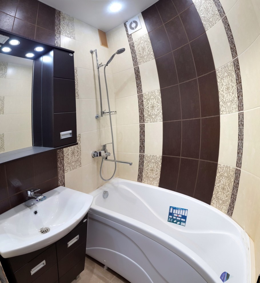 Евроремонт ванной и туалета