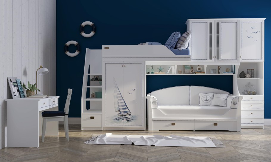 Двухъярусная кровать 80х200