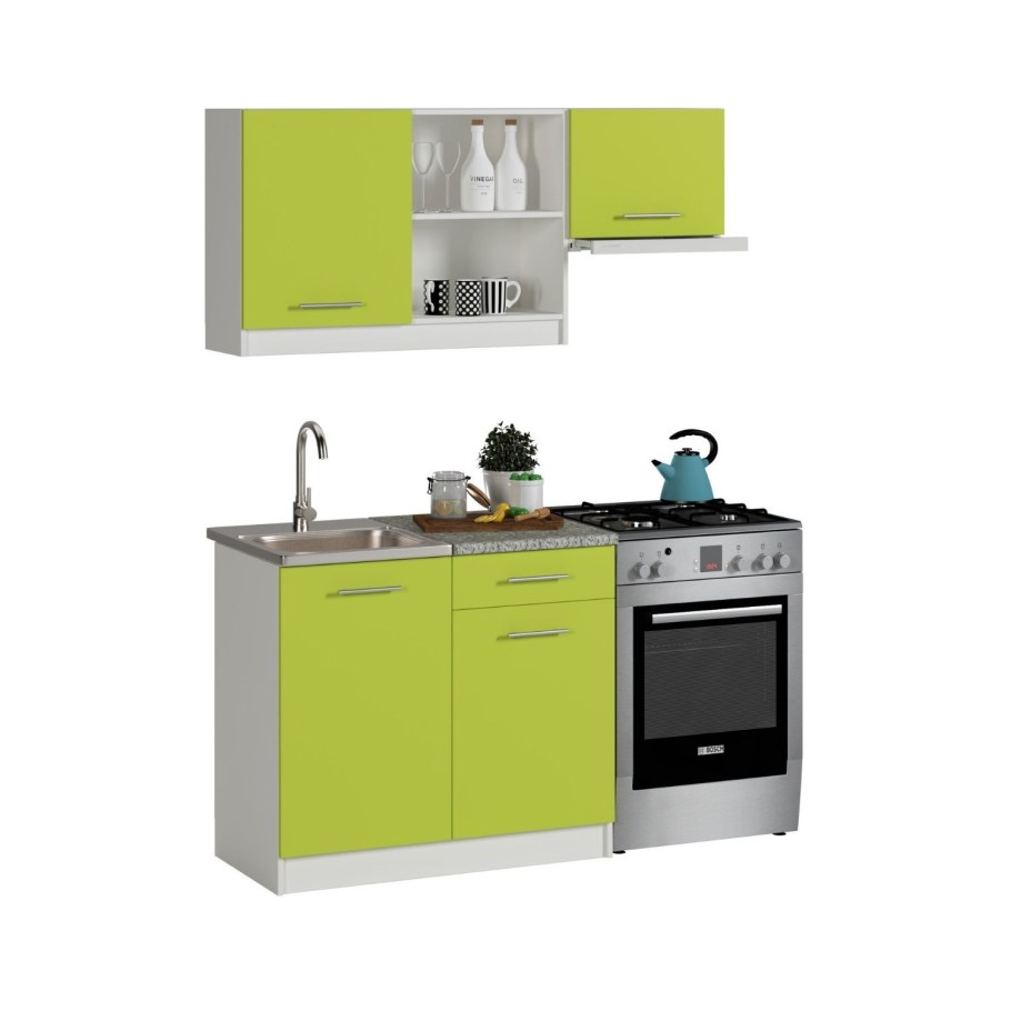 Столплит кухня Оля поэлементно вишня ольха