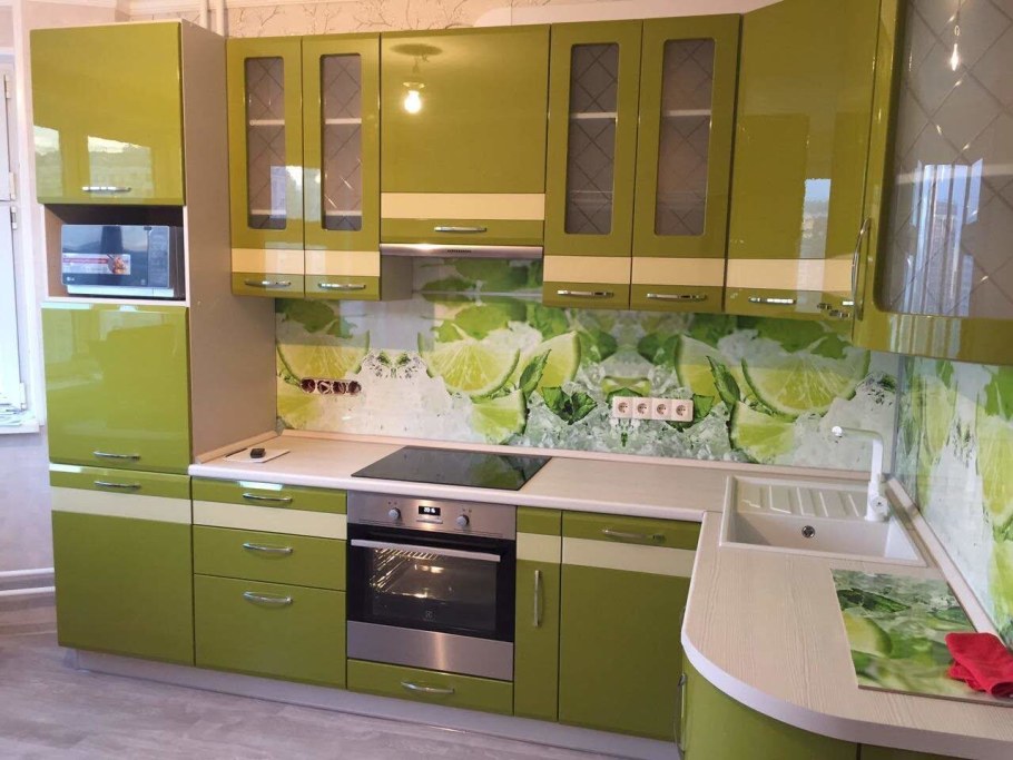 Модульная кухня угловая