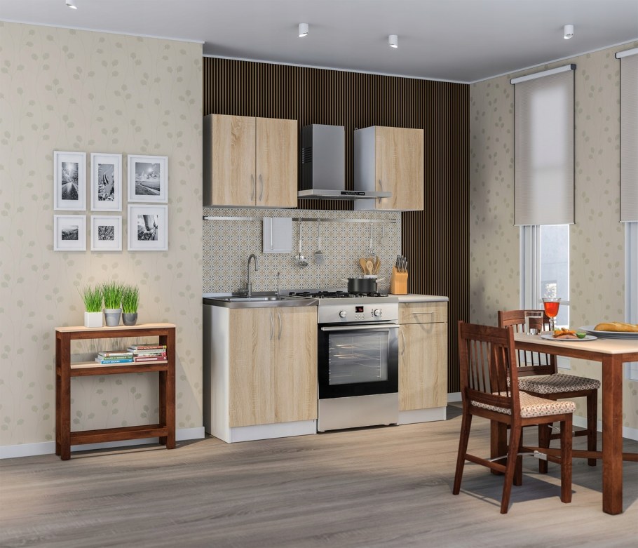 Кухня Регина голубая