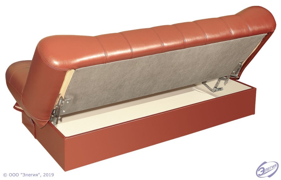 Диванчик на кухню прямой со спальным местом