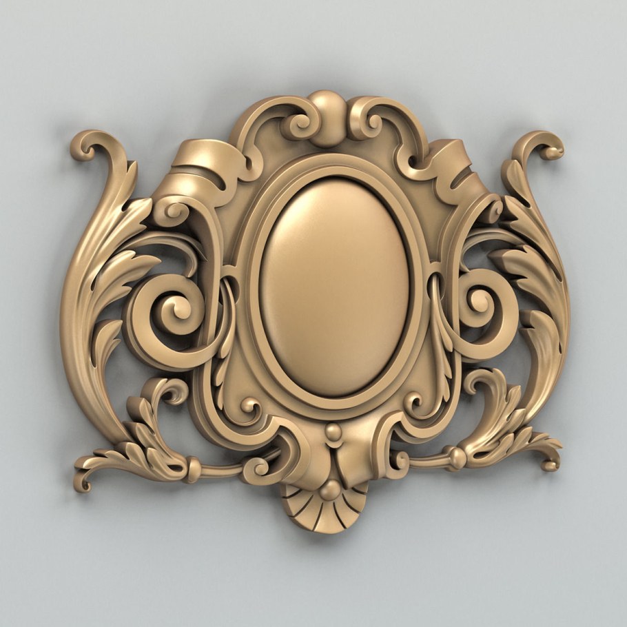 3d model STL file Medallion