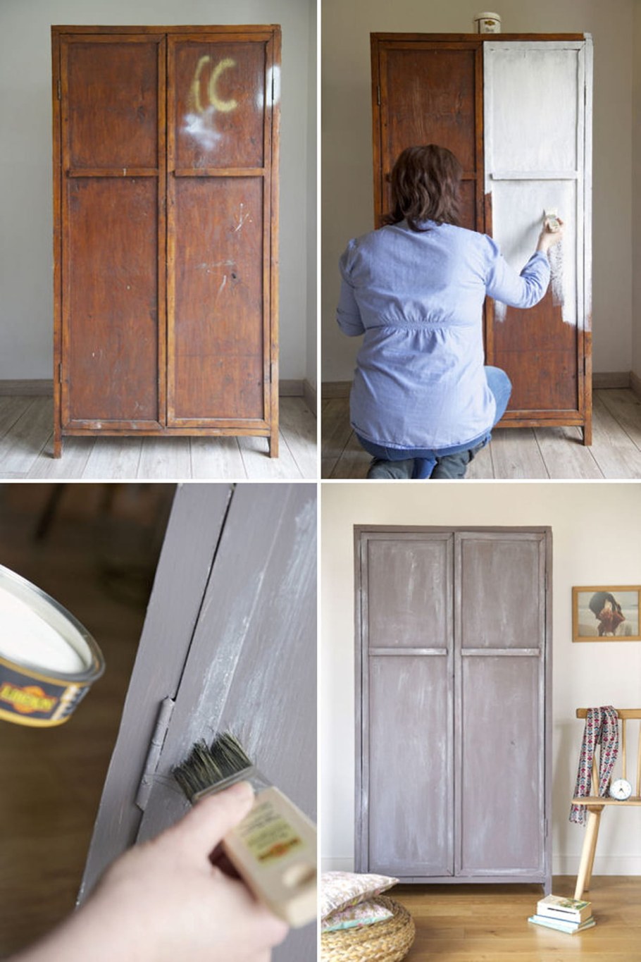 Преобразить старый шкаф