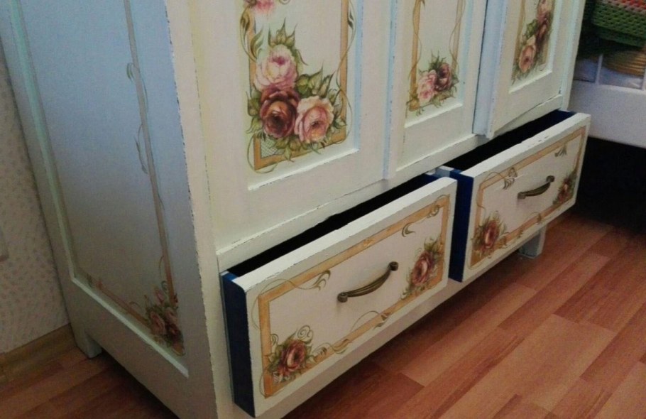 Преобразить старый шкаф