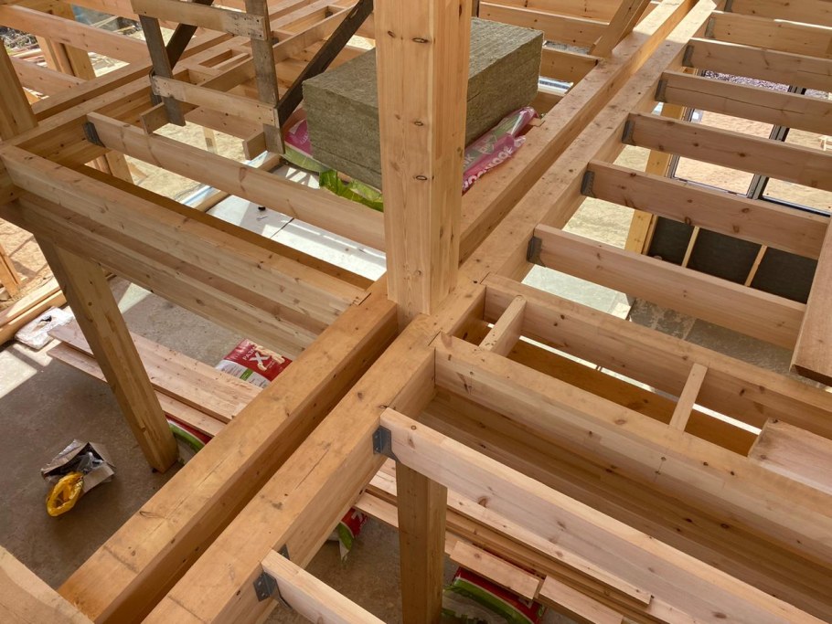 Двутавровые балки фахверк