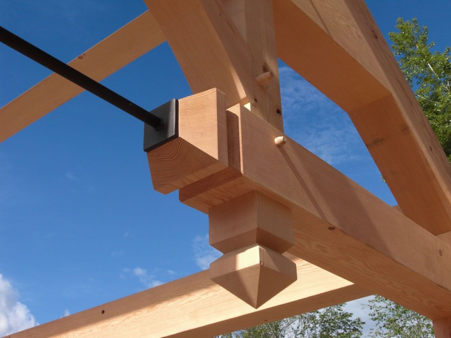 Соединения деревянных конструкций