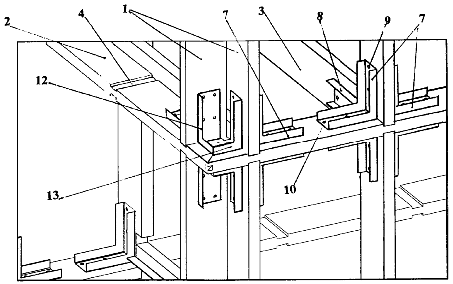 Крепление деревянных балок
