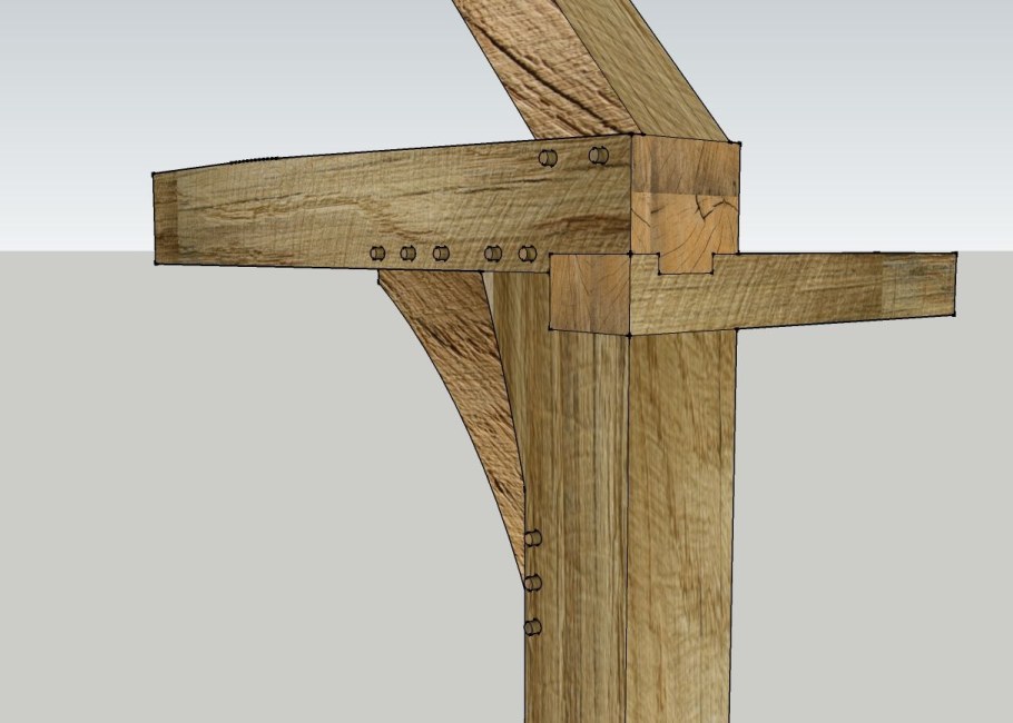 Стальной крепеж для Тимбер фрейм