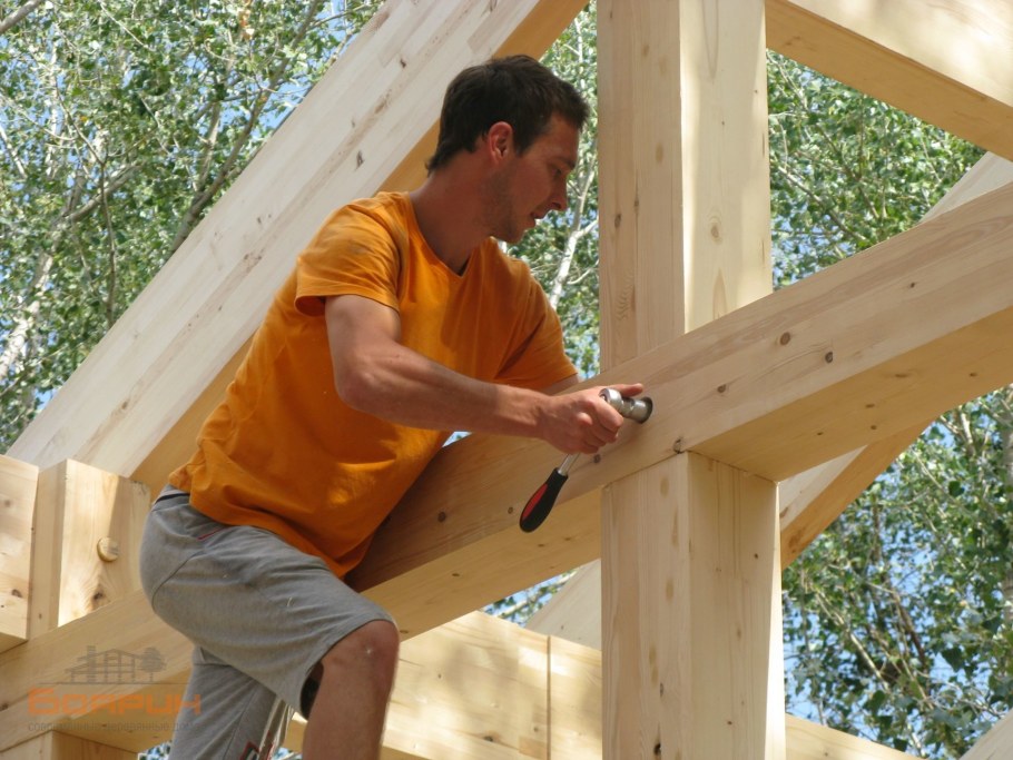 Тимбер фрейм соединения