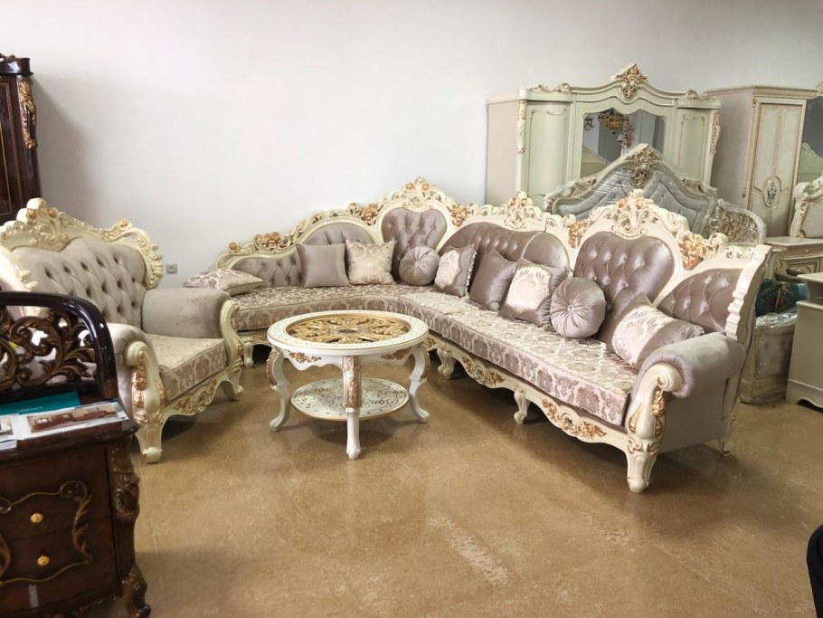 Турецкая мебель стиле Барокко диван Байда