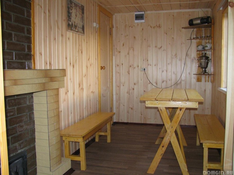 Баня из бруса с предбанником