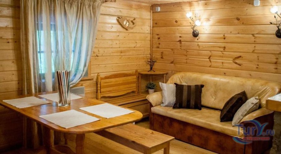 Отделка предбанника доской