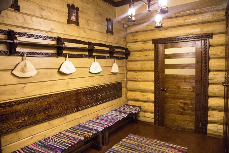 Интерьер бани