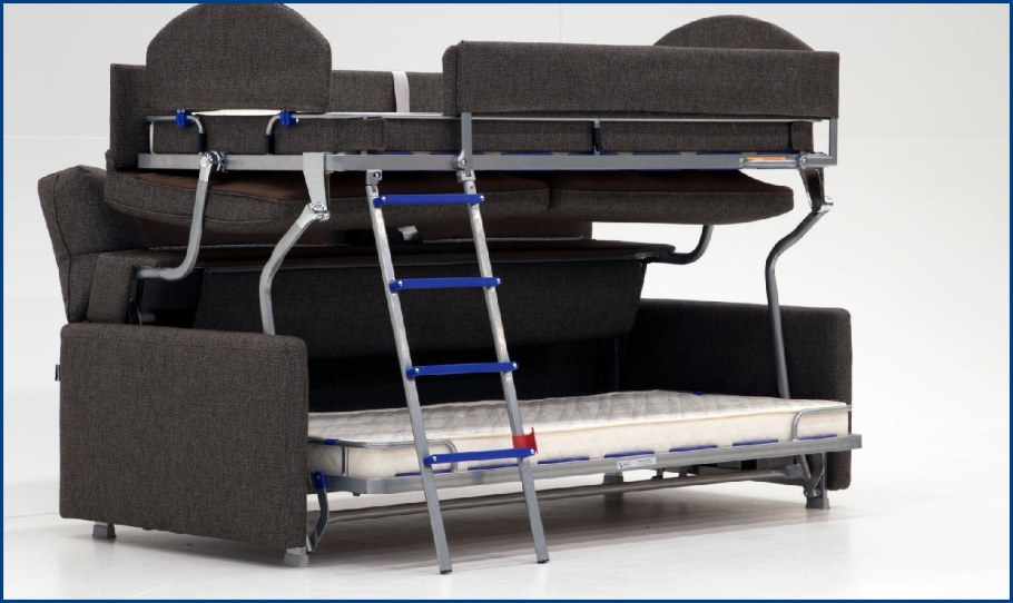 Диван- кровать двухъярусная, трансформер (Тандем эко)