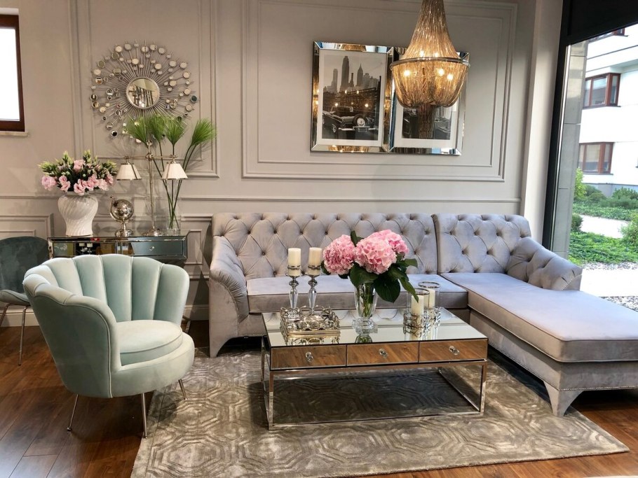 Прямой диван Evald Франциско l бежевого цвета