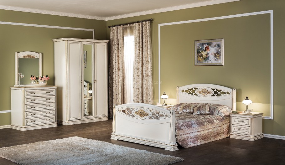 Мебель для спальни в стиле цыганское Барокко