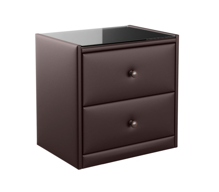 Тумба прикроватная с 2 ящиками «Глосс» - ТД 319.03.01