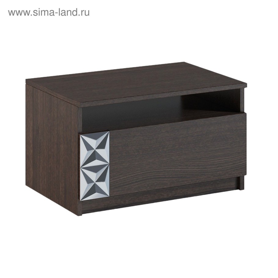 Тумба Cubo подвесная с ящиками 70, Лимо матовая