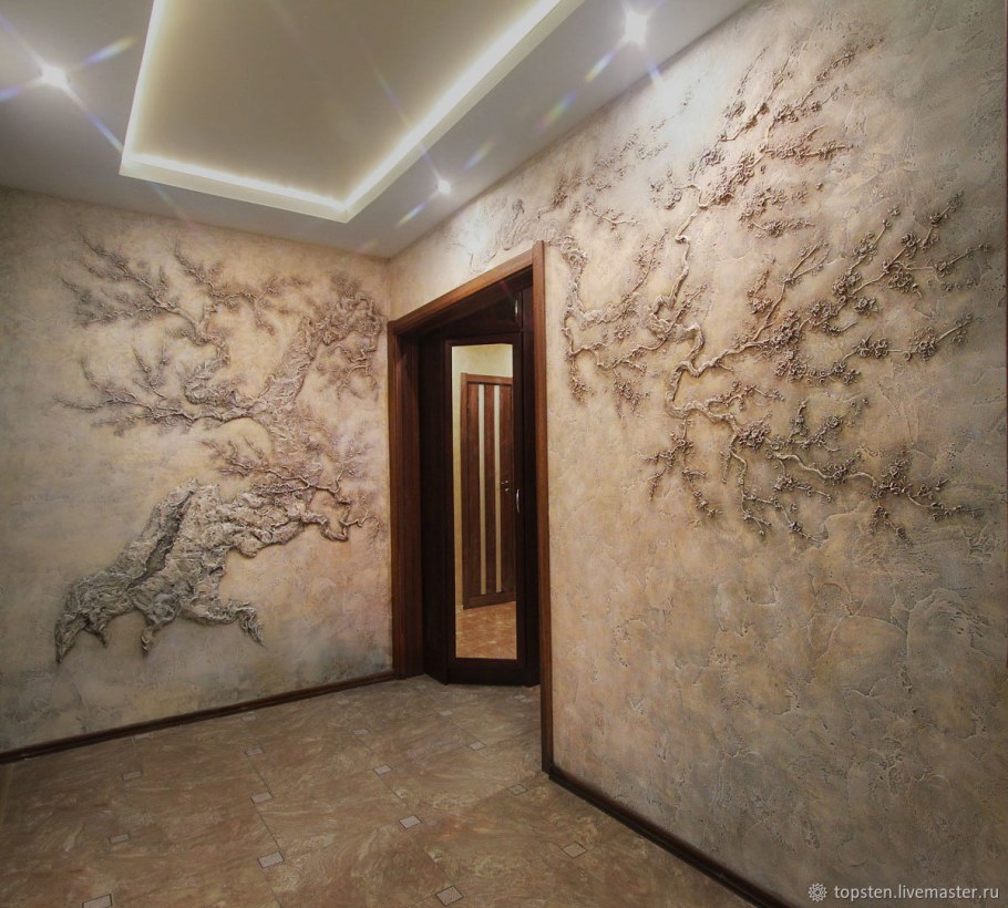 Венецианская штукатурка Гротто коридор