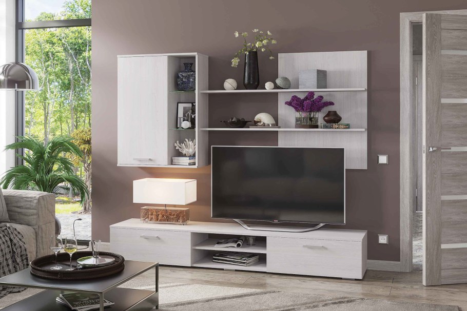 Стенка Ингрид дуб Анкор