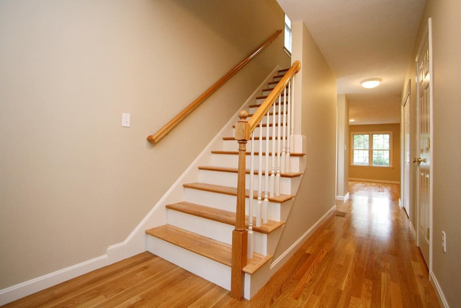 Комбинированная межэтажная лестница лес-06 (поворот 180°)