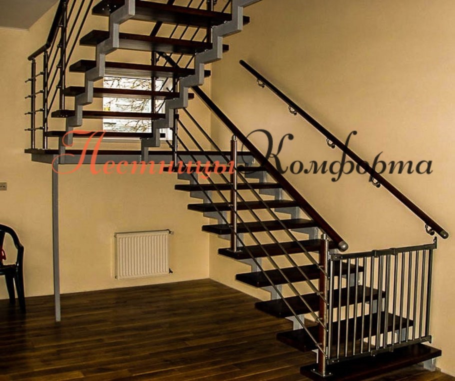 Лестница dvuxmarshevaya Loft