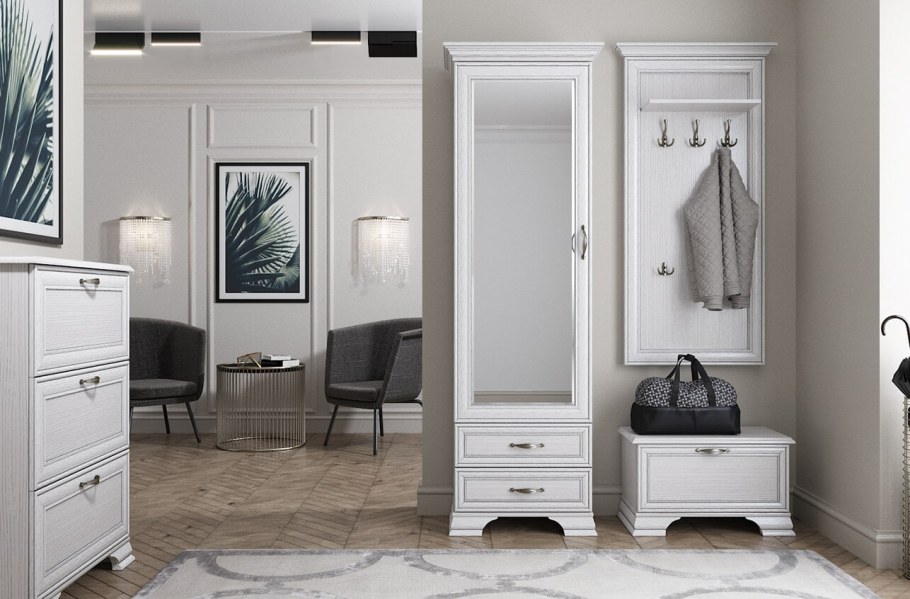 Прихожая Tiffany вудлайн кремовый