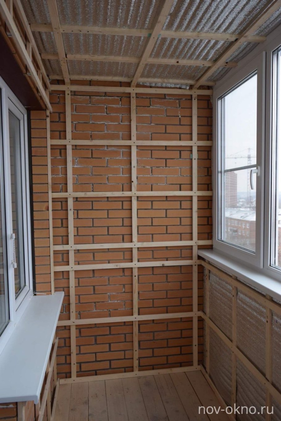 Теплоизоляция балкона минватой изнутри