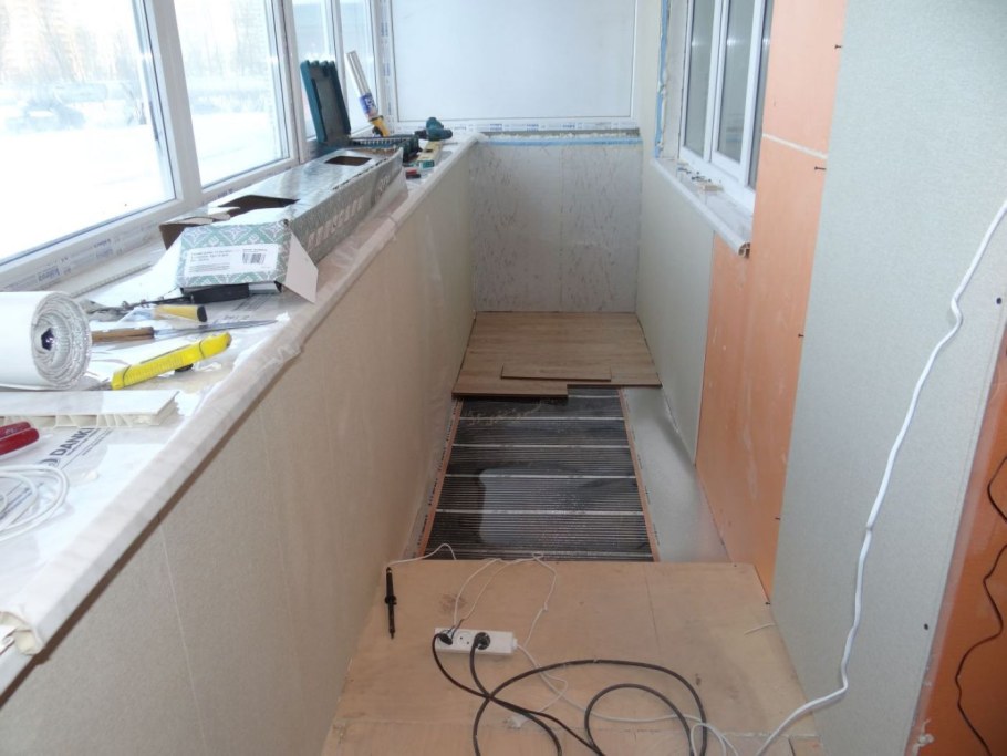 Теплоизоляция балкона