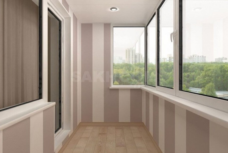 Старый балкон изнутри